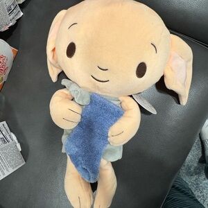 NEW Kid's Preferred Wizarding World Harry Potter Dobby Holding Sock 15" NWT
